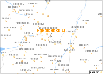 map of Kahai Chak Kili