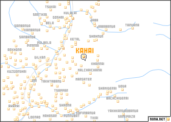 map of Kāhai