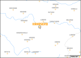 map of Kahasero