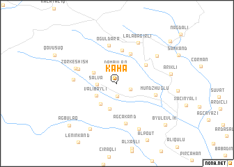 map of Kaha