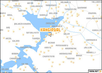 map of Kah Girdal