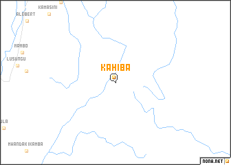 map of Kahiba