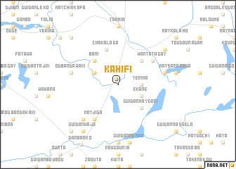 map of Kahifi