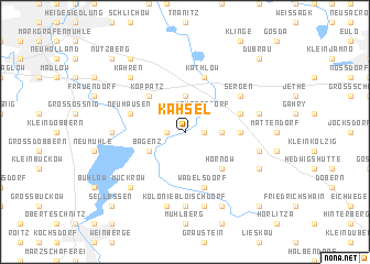 map of Kahsel