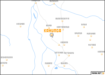 map of Kahunga