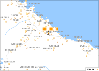 map of Kahŭng-ni