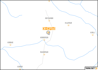 map of Kahuni
