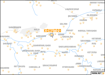 map of Kahūtra