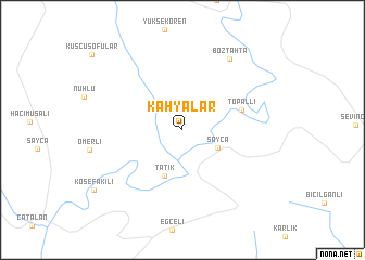 map of Kahyalar