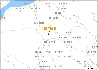 map of Kaiedin