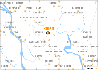 map of Kaifa