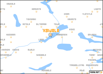 map of Kaijala