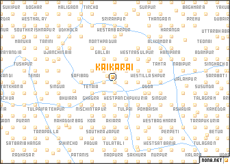 map of Kaikarai