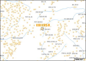 map of Kaikasa