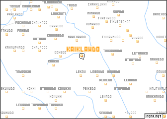 map of Kaiklawdo