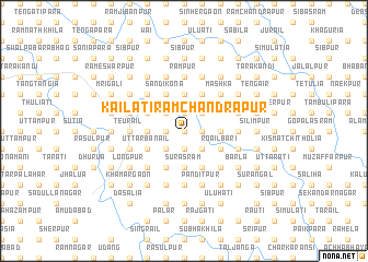 map of Kailāti Rāmchandrapur