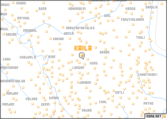 map of Kaila