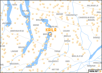 map of Kaila