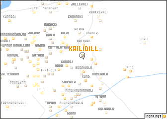 map of Kaili Dill