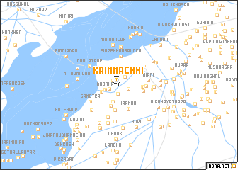 map of Kāim Māchhi