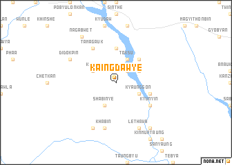 map of Kaingdawye