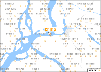 map of Kaing