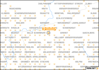 map of Kaining