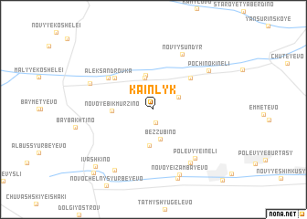 map of Kainlyk