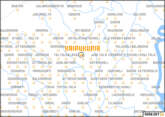 map of Kaipukuria