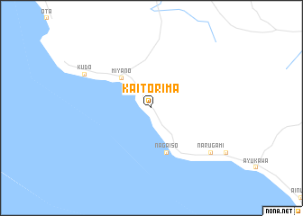 map of Kaitorima