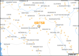 map of Kaḯtsa