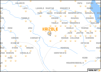 map of Kaizole