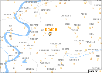 map of Kajae
