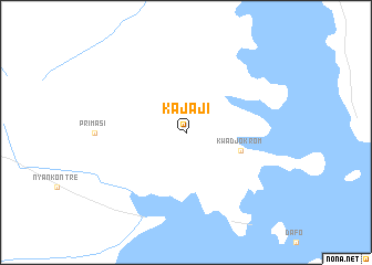 map of Kajaji