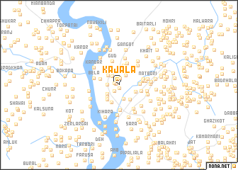 map of Kājala