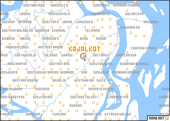 map of Kājalkot
