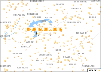 map of Kajang-dong