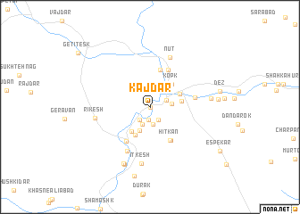 map of Kajdar