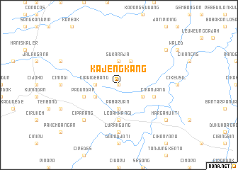 map of Kajengkang