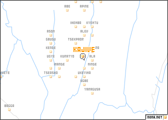 map of Kajive