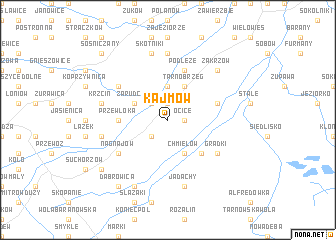 map of Kajmów