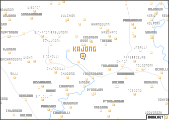 map of Kajŏng