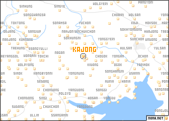 map of Kajŏng