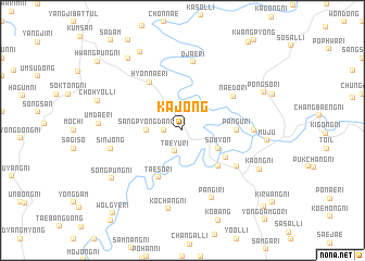 map of Kajŏng