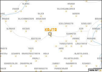map of Kajta