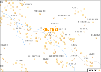 map of Kajtezi