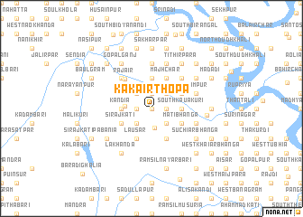 map of Kākairthopa