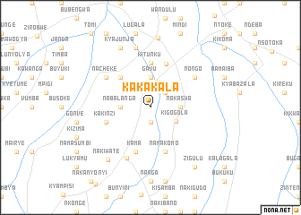 map of Kakakala