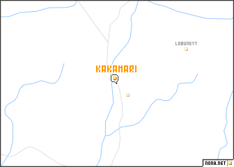 map of Kakamari