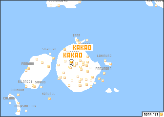map of Kakao